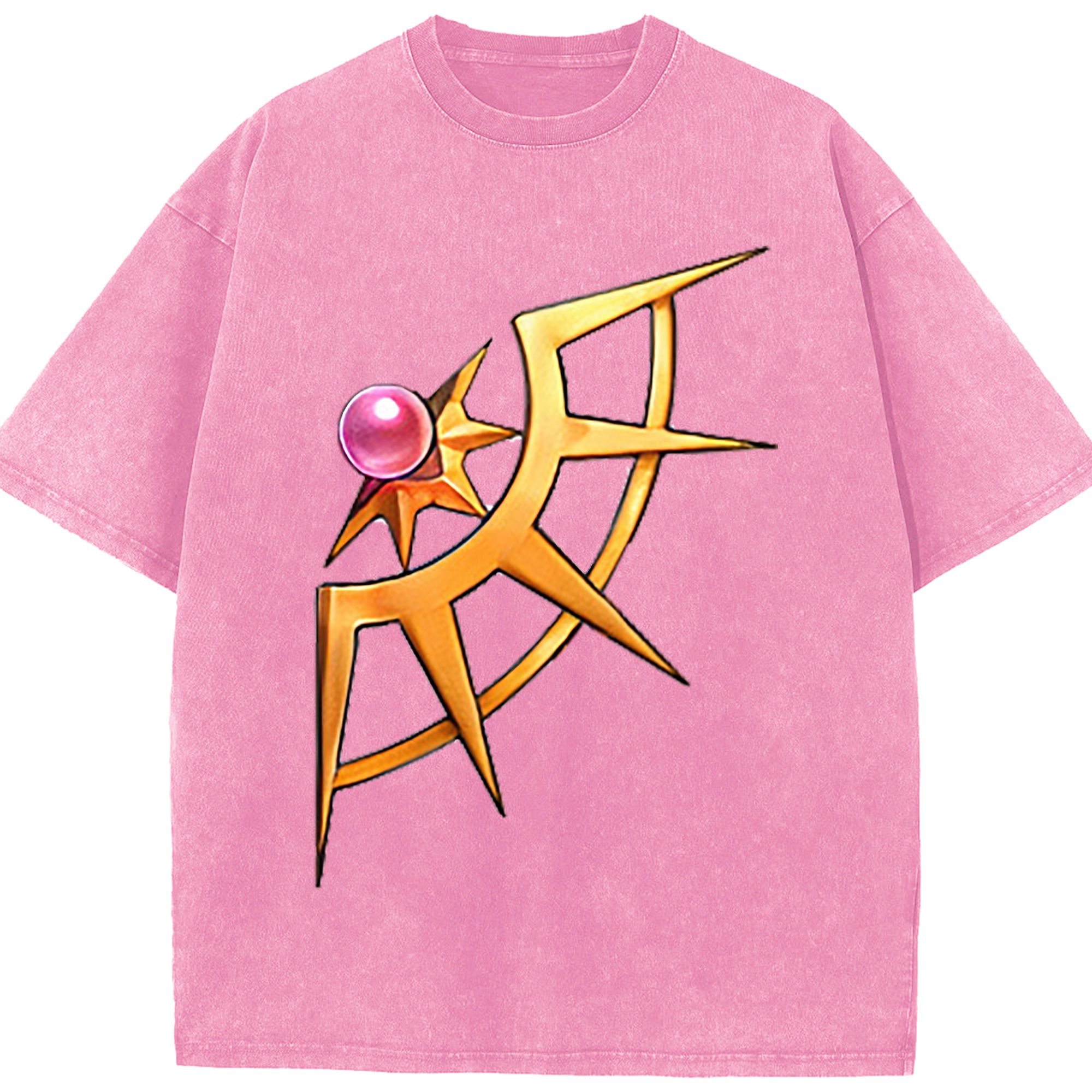 （画像用） 遊☆戯☆王 Yu-Gi-Oh! 綿100% ヴィンテージ風 半袖Tシャツ（フロントプリント）